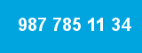 987 785 11 34